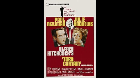 Torn Curtain 1966 HD 1080 Full Movie Alfred Hitchcock