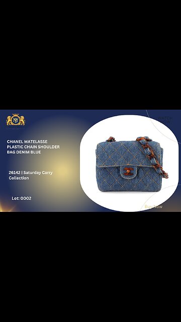 CHANEL CHAIN SHOULDER BAG DENIM BLUE #nyelizabeth #luxuryjewelry #timelessstyle