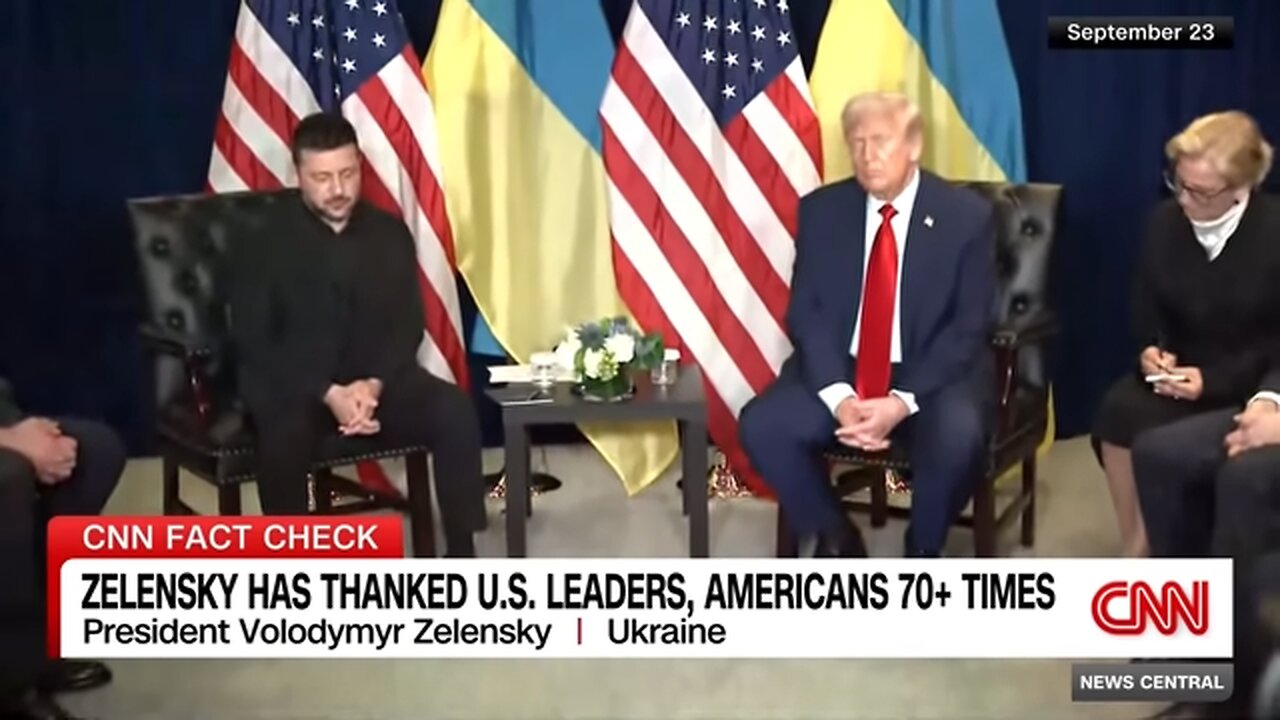 This claim is wildly inaccurate: CNN fact-checks Trump on Ukraine gratitude