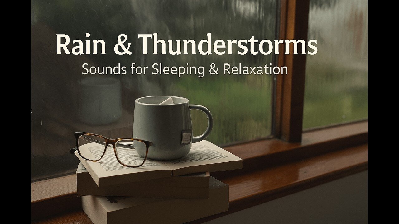 Rain & Thunderstorms | Sounds for Sleeping & Relaxation