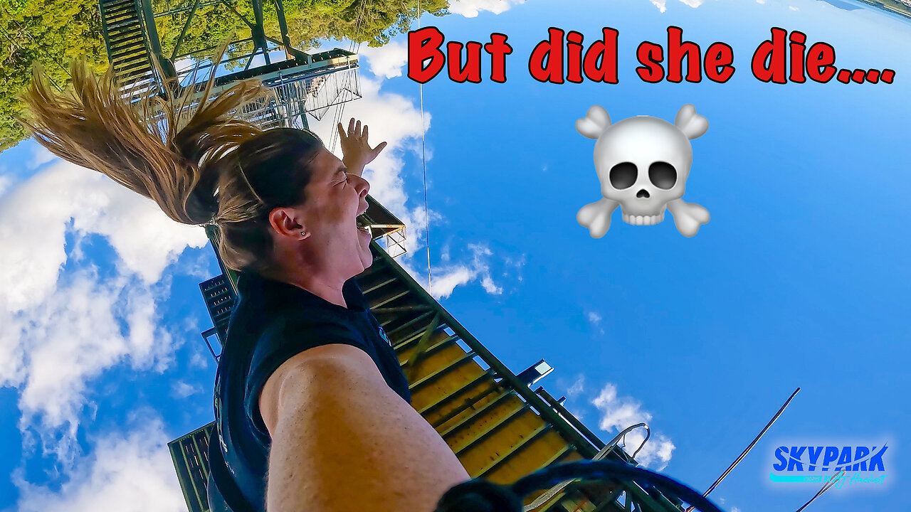 But did she die..... Jen goes bungy jumping and the boys do a canyon swing!