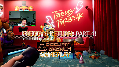 FNAF SECURITY BREACH GAMEPLAY: FREDDY'S RETURN AND ENDOSKELETON HUNT