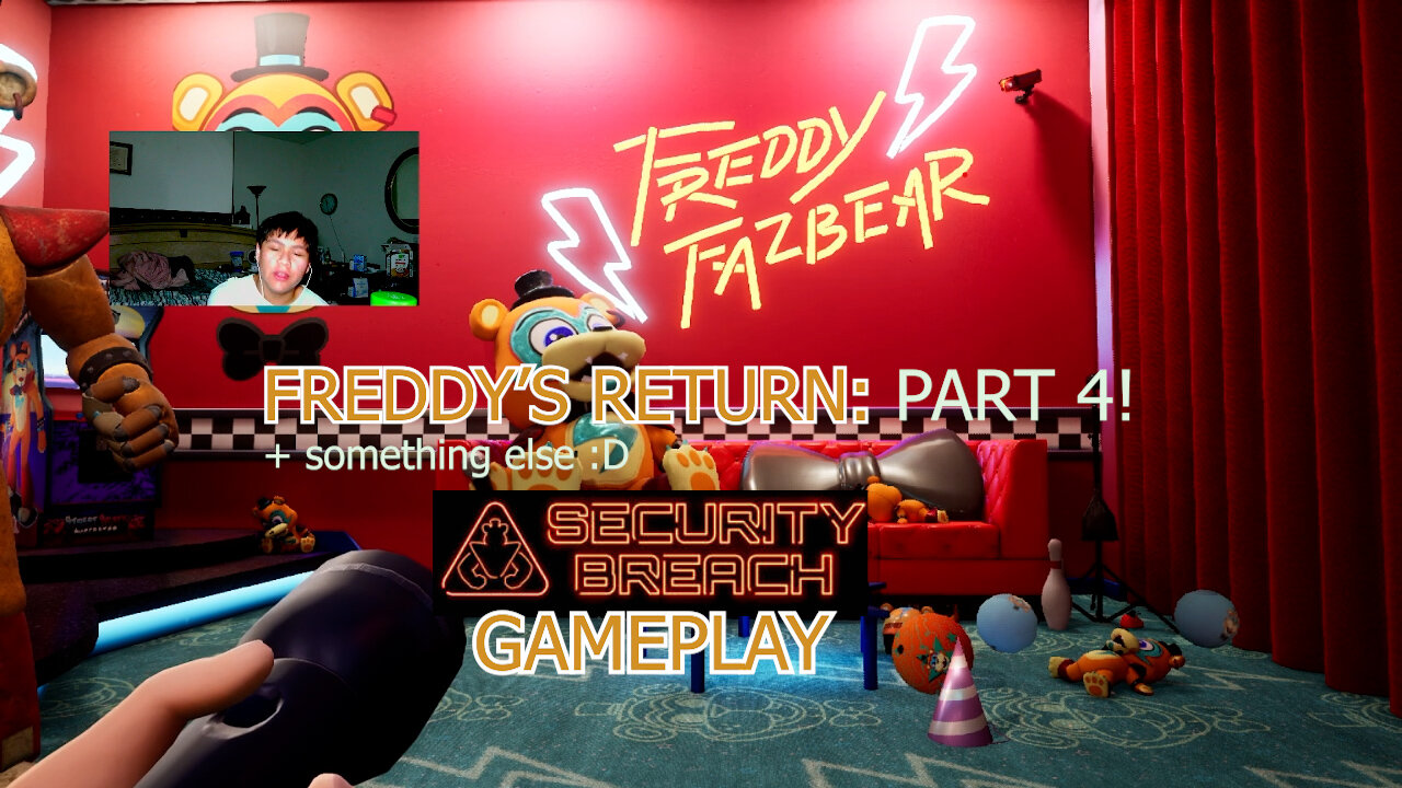 FNAF SECURITY BREACH GAMEPLAY: FREDDY'S RETURN AND ENDOSKELETON HUNT