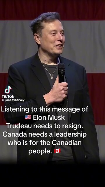 Elon Musk talks about Canada and Trudeau.