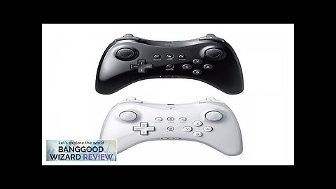 WIIU Pro Wireless Game Controller Classic Joystick Gamepad with USB Cable Review