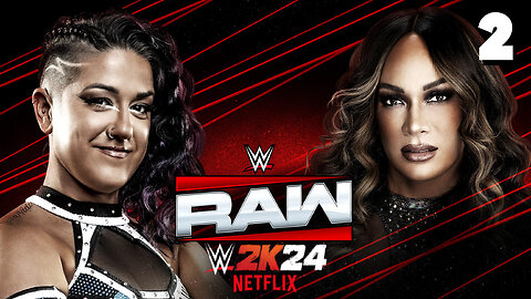 WWE 2K24 Raw January 20th 2025 - Nia takes Bayley DOWN!