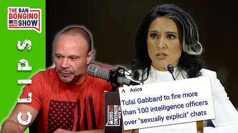 🚩 Tulsi has Uncovered a Government SEX RING⁉️ Dan Bongino