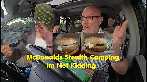 Stealth Camping At McDonalds With Kenny - I'm Not Kidding Tour - 2025