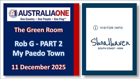 AustraliaOne Party (GRE) - My Paedo Town Part 2 (11 December 2025, 8:00pm AEDT)