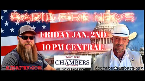 Rapid Fire News #1057 ~FAFO FRIDAY~ W/Doc Chambers