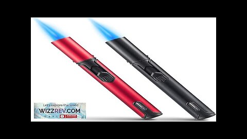 Urgrette 2 Pack Butane Torch Lighter 6-inch Refillable Pen Lighter Adjustable Jet Review