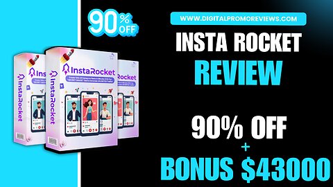 Insta Rocket AI Review – The AI Tool That Skyrockets Your Instagram Growth in 2025! 🛑🛑🛑