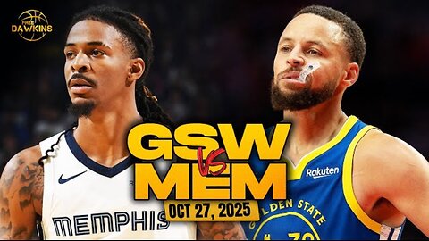 Warriors vs Grizzlies | FULL GAME Highlights | 2025-26 NBA Season