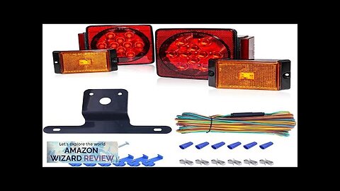 MAXXHAUL 70205 Trailer Light Kit 12V All LED Left and Right Review