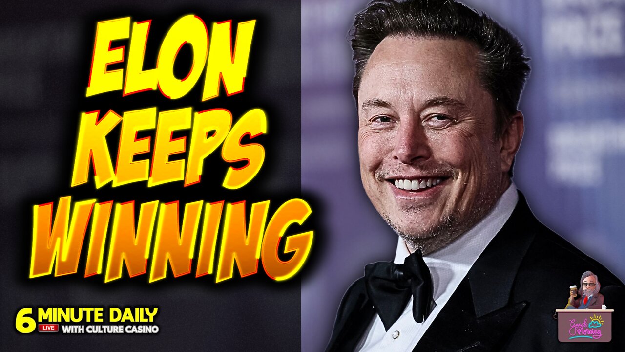 Elon CRUSHING Netflix & WINNING! - 6 Minute Daily -October 3