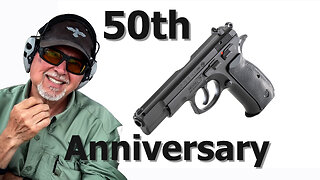CZ 75 50th Anniversary Limited Edition Reveal & Range Test | Gun Stock Reviews