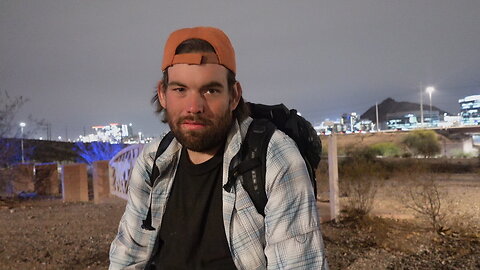 Johnny is 30 years old and has been homeless for 5 years, says his mom and dad were too druggies.
