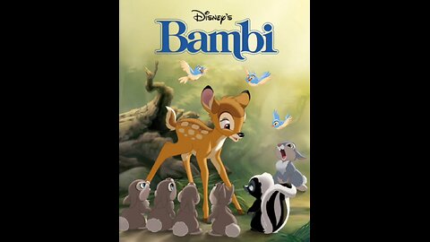 "Bambi" - Read Along Book