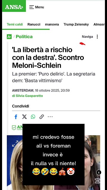 la notizia del giorno