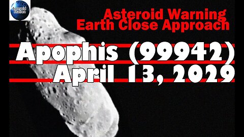 On April 13th 2029, APOPHIS 99942 will pass less than 20,000 miles (32,000 kilometers) from our planet’s surface