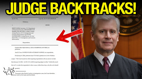 Minnesota Federal Judge CAVES on ICE Hearing!