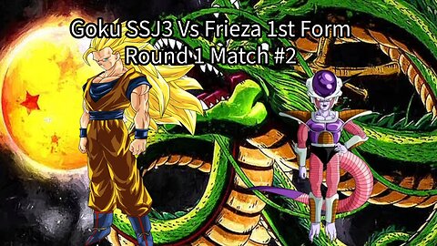 Round 1 Match #2: Goku SSJ3 vs Frieza 1st Form (DB:RB2 Ultimate Tournament)
