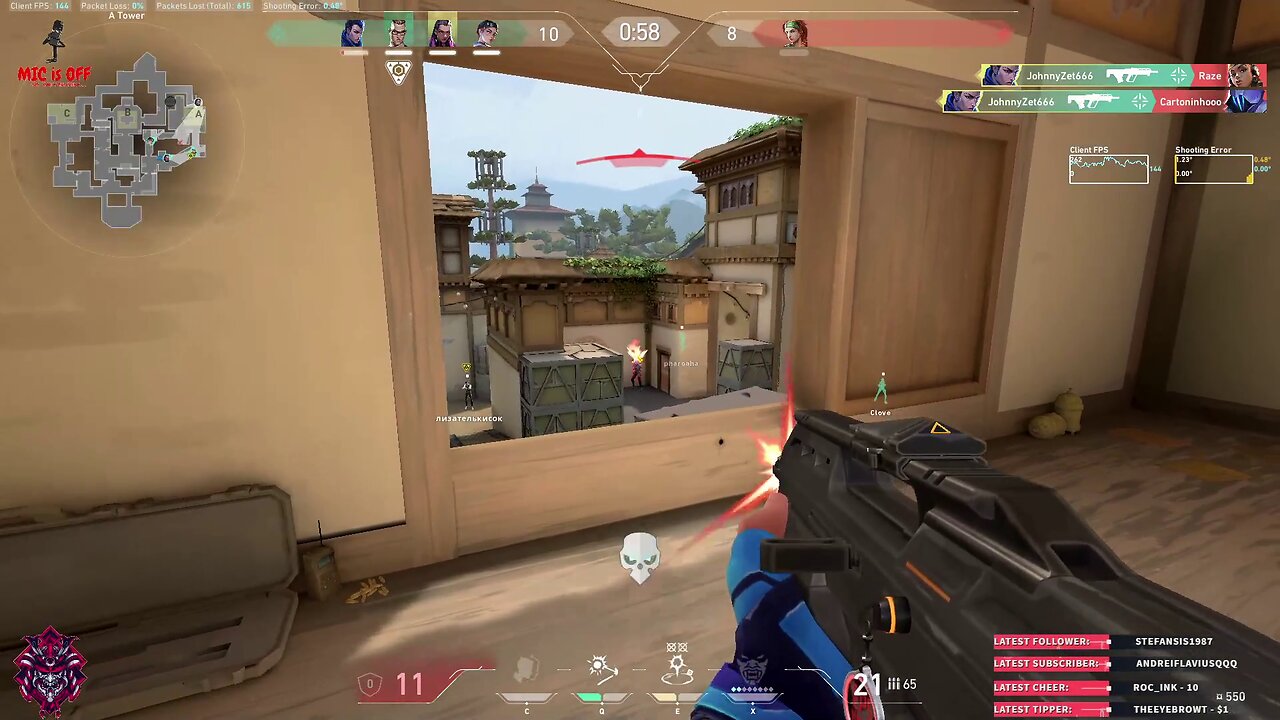 When the patience pays off and you win the round in Valorant