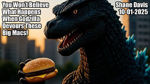 You Won’t Believe What Happens When Godzilla Devours These Big Macs! - Shane Davis
