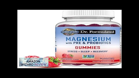 Garden of Life Dr Formulated Magnesium Citrate Supplement with Prebiotics Review