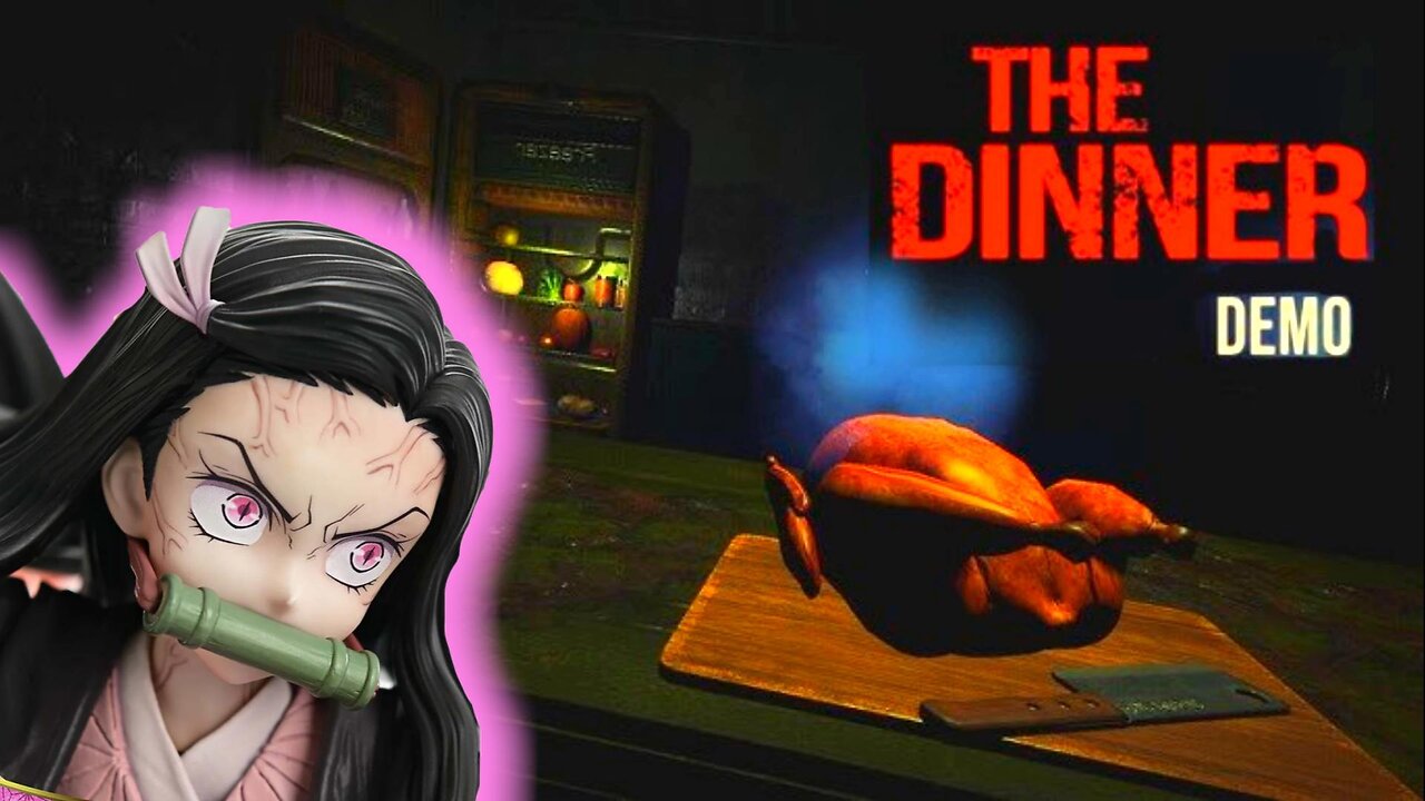 Worst FREE Game I've Ever Played? 🍗 THE DINNER Demo 🍗 STEAM & ITCH.IO Psychological Indie Horror PC