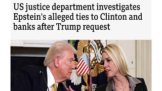 Political Earthquake: DOJ launches investigation into the Democratic Party Epstein crimes