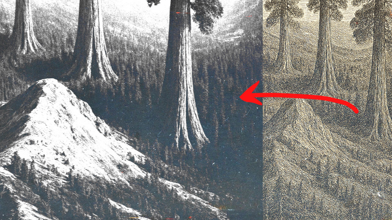 The Siberian Forests 200 Years Ago