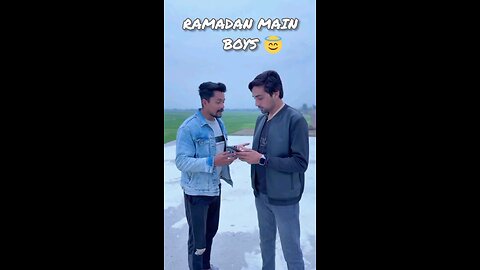 Boys in Ramadan