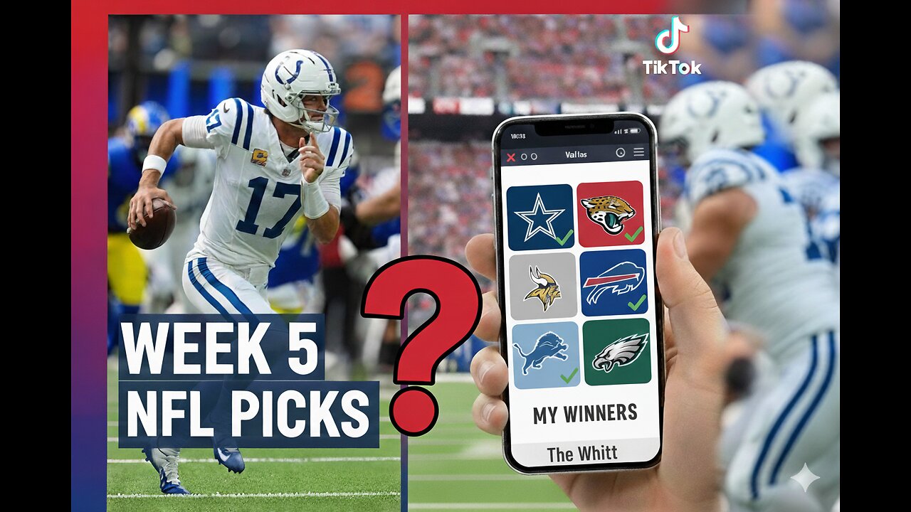 WEEK 5 NFL Picks and Predictions