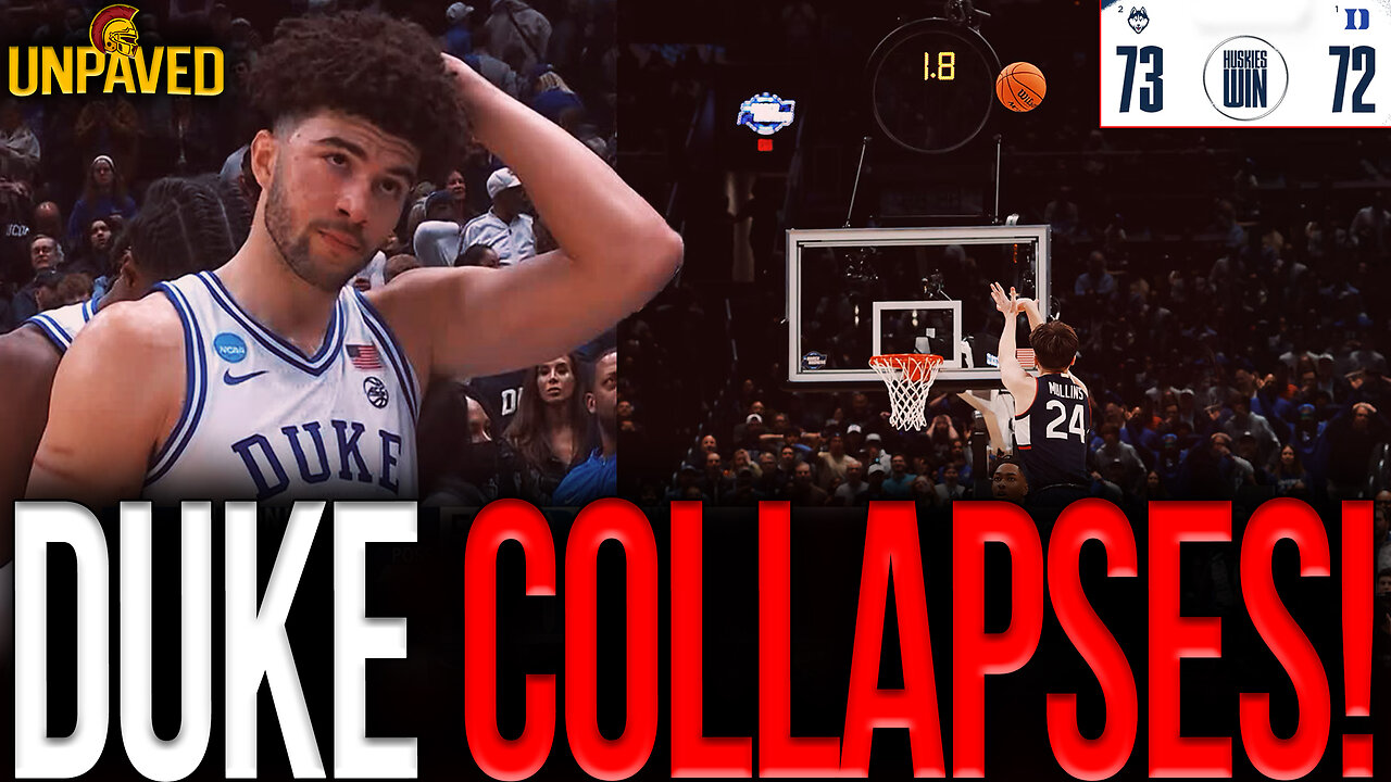 Cameron Boozer & Duke COLLAPSE vs. Uconn In Elite 8! | UNPAVED