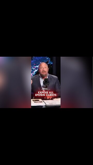Alex Jones Promises To Expose Every Evil Person in Epstein Files - 2/3/26