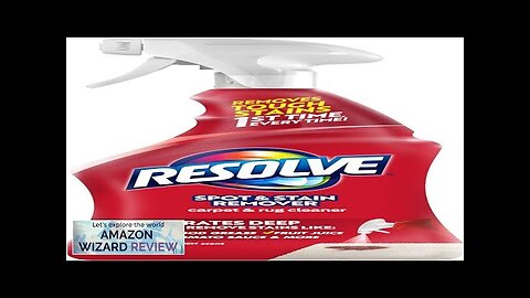 Resolve Carpet Triple Oxi Advanced Carpet Stain Remover Carpet Cleaner Carpet Cleaner Review