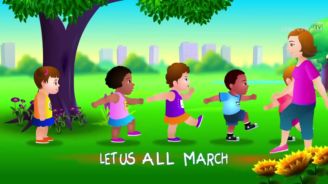 Heads, Shoulder, Knees & Toes - Exercise Song for Kids