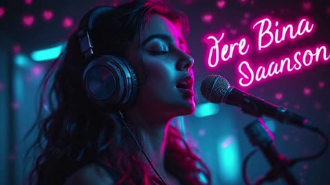 "Tere Bina Saanson Ka Kya" 💔 | Bollywood EDM Love Anthem | Female Vocal | Official Music Video 2025