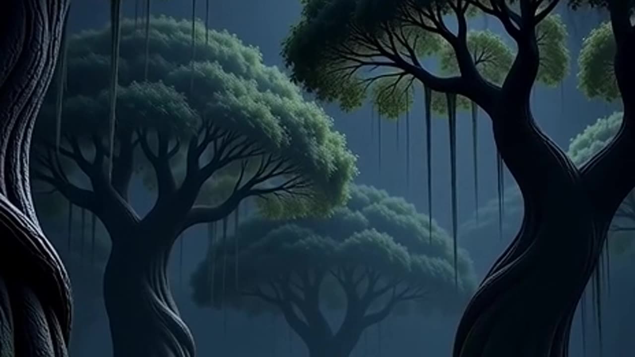 The Moonlit Ancient Grove, AI Video