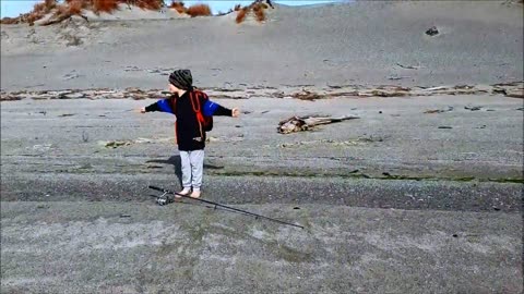 Taking kids into the bush hunting and fishing