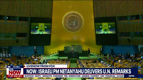 WATCH LIVE: Israel Prime Minister Benjamin Netanyahu addresses United Nations