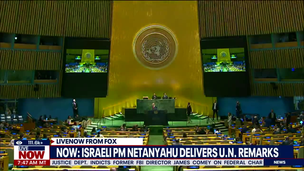 WATCH LIVE: Israel Prime Minister Benjamin Netanyahu addresses United Nations