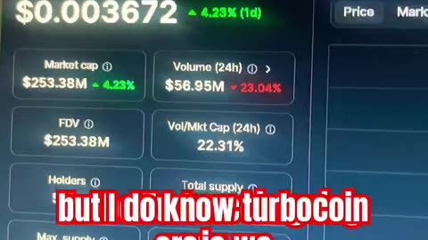 turbo price prediction crypto news today #fyp