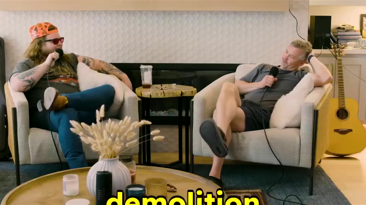 Neck Down, No Thoughts - Marcus King with Matt and Shane #work #demolition #dad