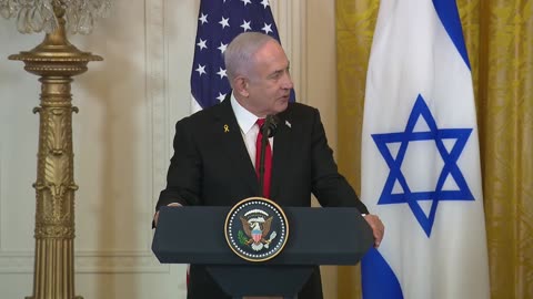 President Trump Holds a Press Conference with Prime Minister Netanyahu of Israel