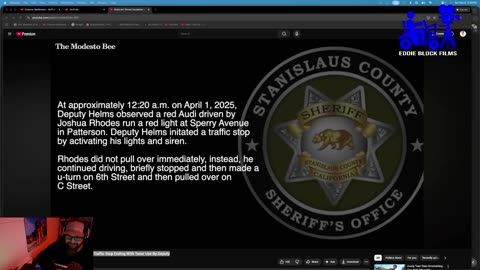 Bodycam Shows Escalation In Patterson Traffic Stop Ending With Taser Use By Deputy