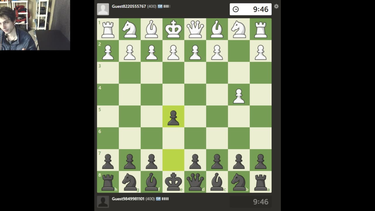 Online Chess Match #45 On PC With Live Commentary