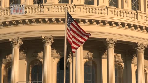 President Trump and the First Lady Attend a Pass In Review Ceremony