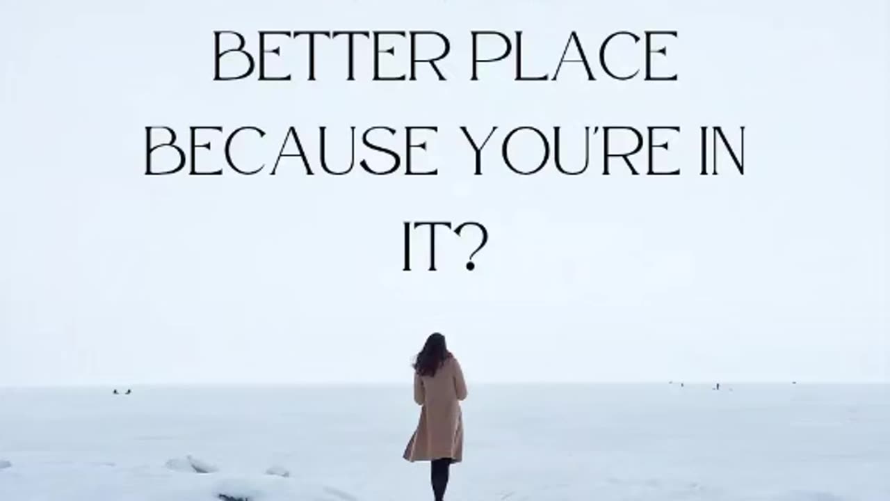 Tomorrow is a new day to become who you want to be.